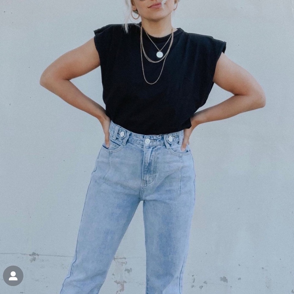 nasty gal jeans. brand is redial